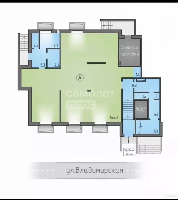 Офис в Краснодарский край, Анапа ул. Омелькова, 20к6 (197 м) - Фото 2