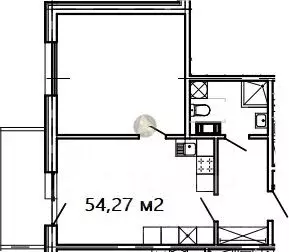 1-к кв. Санкт-Петербург, Санкт-Петербург, Сестрорецк ул. ... - Фото 2