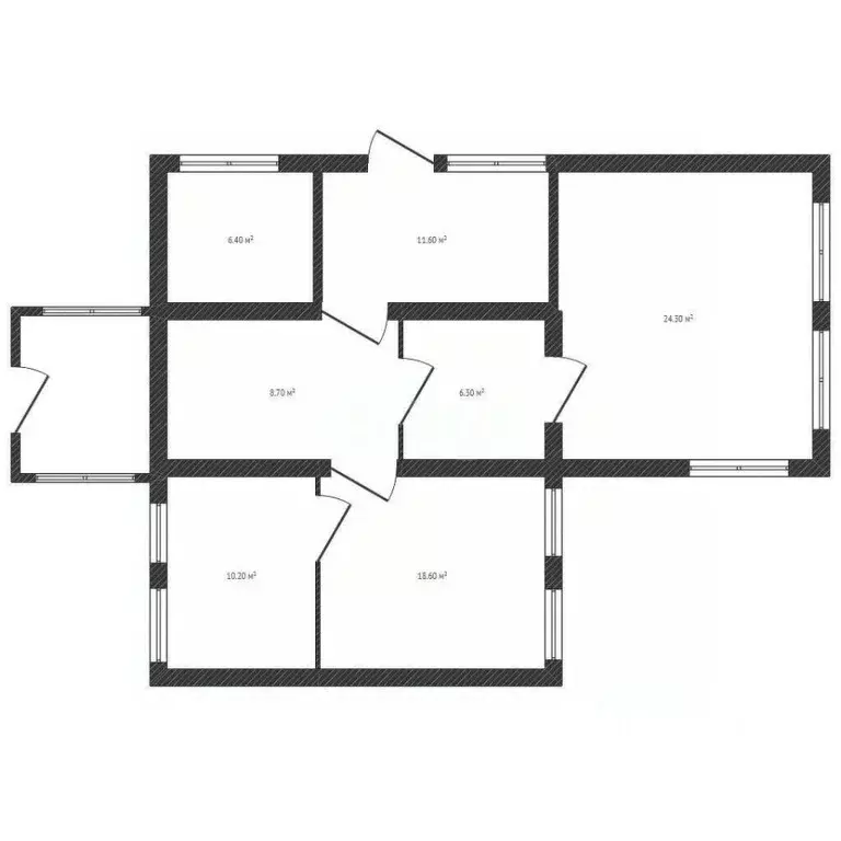 Дом в Брянская область, Брянск пос. Городище, ул. Фабричная (87 м) - Фото 2