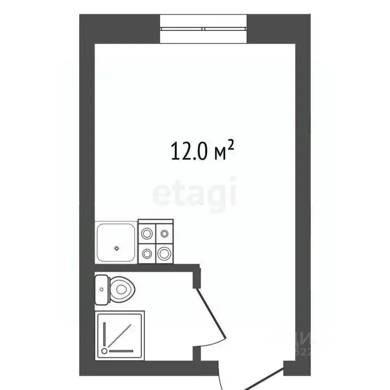 Комната Татарстан, Набережные Челны пос. ГЭС, 8-й комплекс, 1Б (12.0 ... - Фото 1