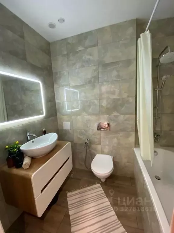 1-к кв. Татарстан, Казань ул. Николая Ершова, 66Б (43.5 м) - Фото 2