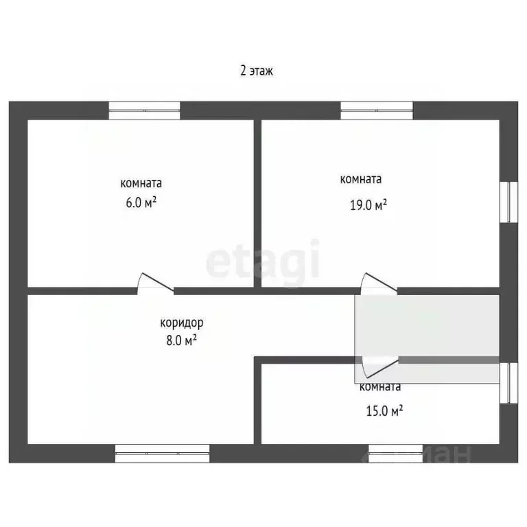 Дом в Вологодская область, Великоустюгский муниципальный округ, д. ... - Фото 2