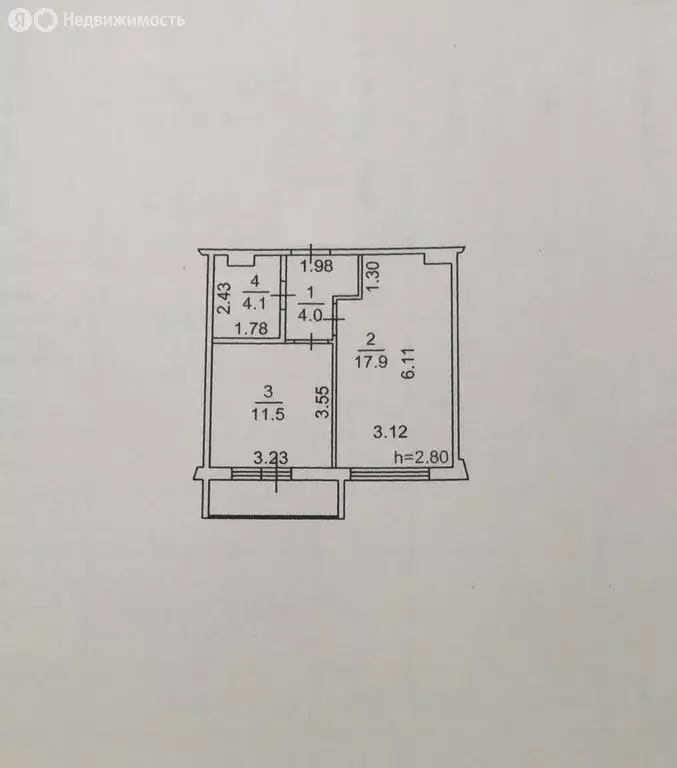 1-комнатная квартира: Кемерово, улица Терешковой, 16 (39 м) - Фото 0