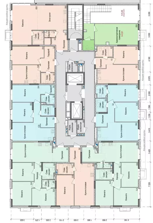 3-к кв. Удмуртия, Ижевск Красная ул., 118к2 (71.5 м) - Фото 1