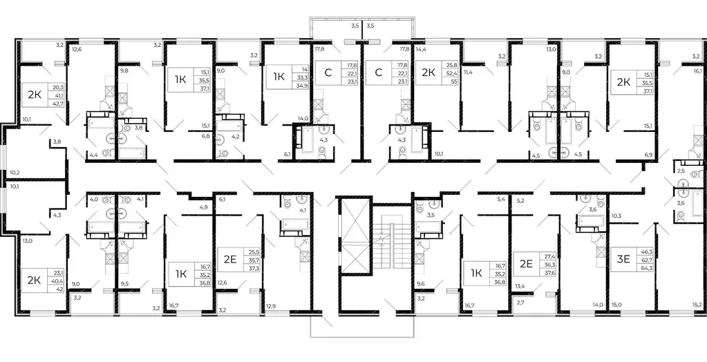 3-к кв. Ростовская область, Аксай  (64.3 м) - Фото 2