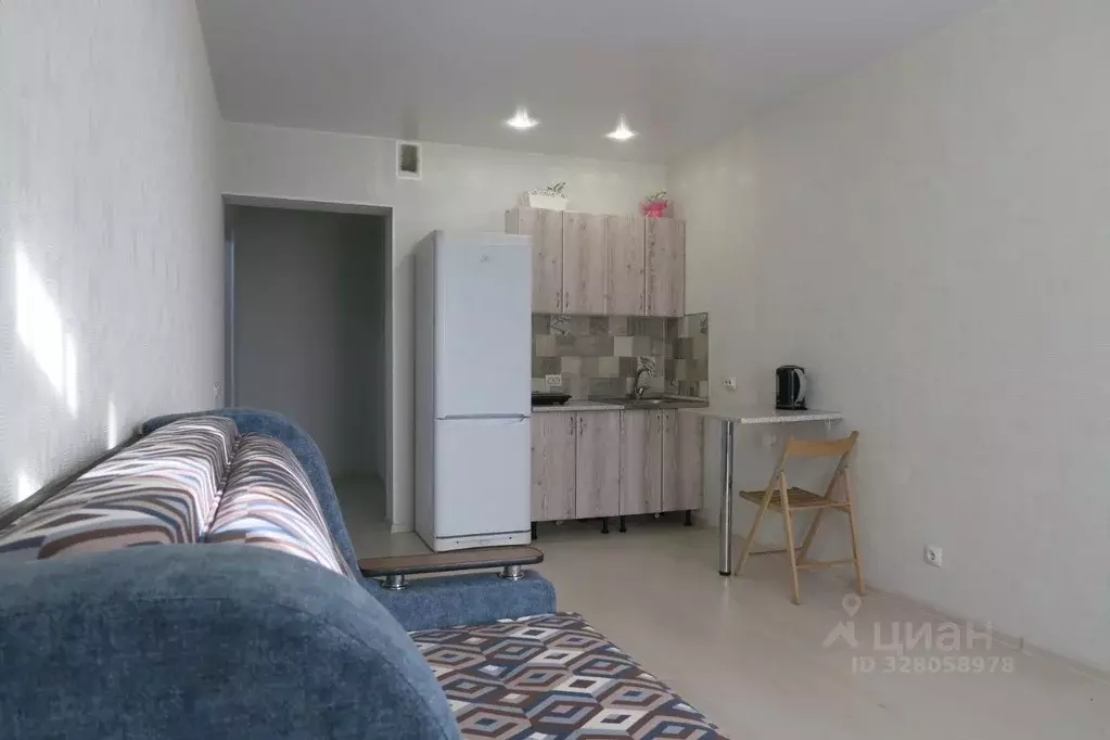 Студия Новосибирская область, Новосибирск ул. Забалуева, 92 (25.0 м) - Фото 1