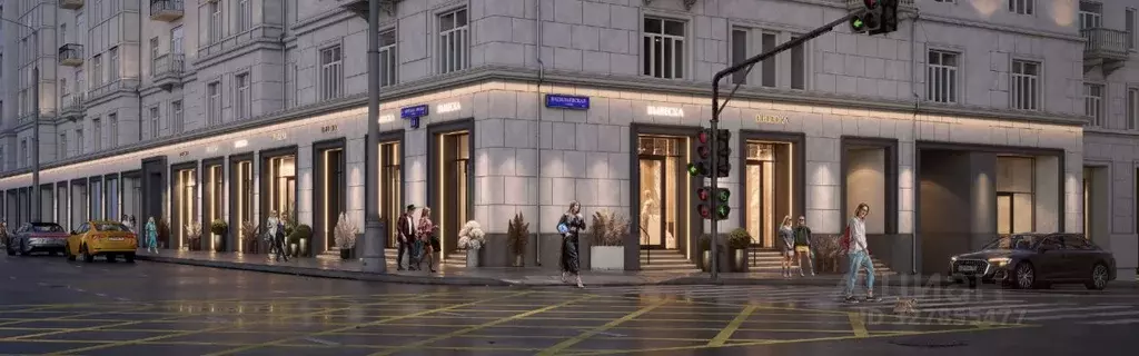 Помещение свободного назначения в Москва 1-я Тверская-Ямская ул., 11 ... - Фото 1