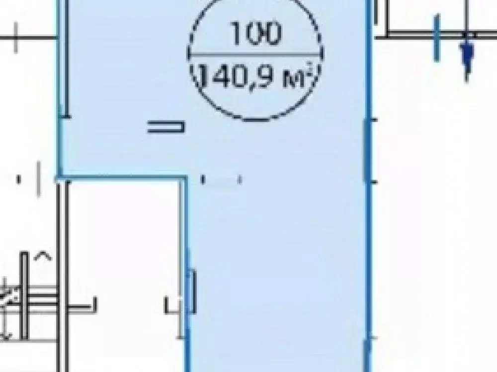 Торговая площадь в Москва Ленинградский просп., 29к3 (141 м) - Фото 1