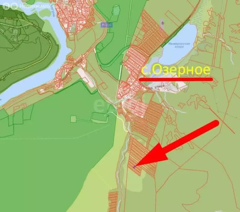 Участок в Манжерокское сельское поселение, село Озёрное (9.96 м) - Фото 2