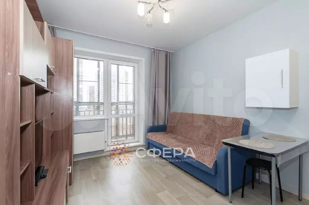 Квартира-студия, 19 м, 3/16 эт. - Фото 1