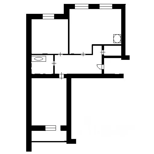 3-к кв. Новосибирская область, Новосибирск Кавалерийская ул., 9 (78.0 ... - Фото 1