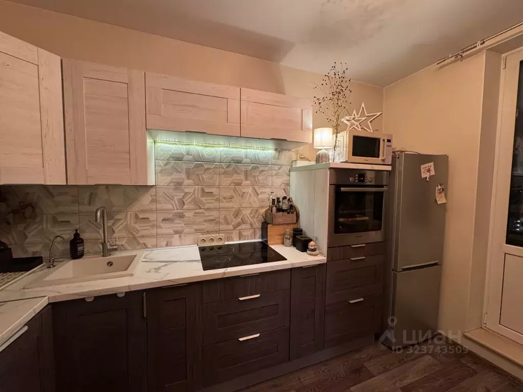 1-к кв. Ленинградская область, Мурино Всеволожский район, просп. ... - Фото 2