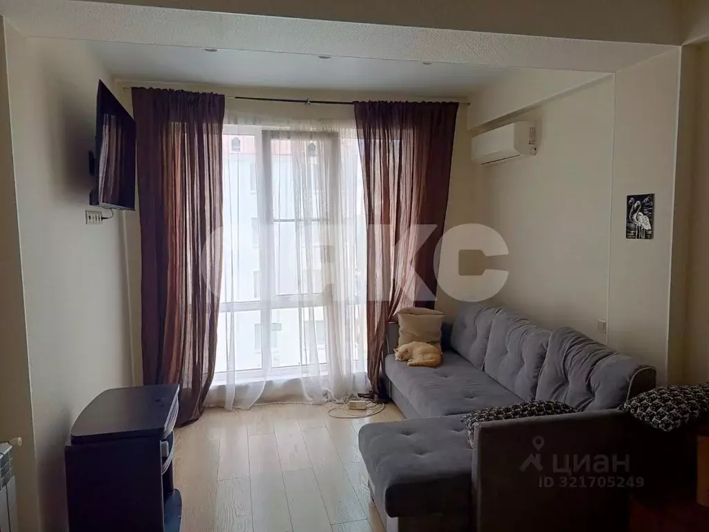 1-к кв. Краснодарский край, Сочи Мамайка мкр, ул. Волжская, 34 (38.4 ... - Фото 1