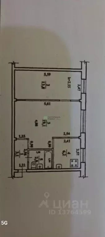 2-к кв. Забайкальский край, Чита ул. Шилова, 10 (45.1 м) - Фото 2