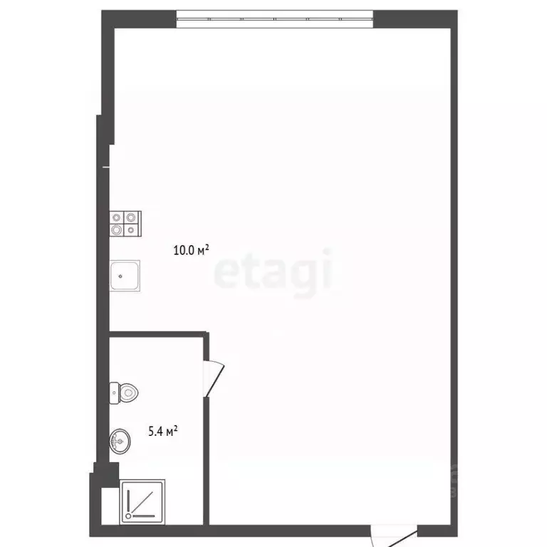 1-к кв. Крым, Ялта ул. Киевская, 44 (53.8 м) - Фото 1