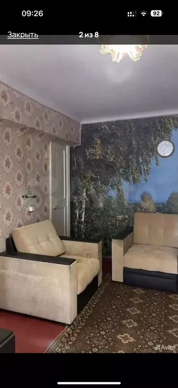 2-к. квартира, 43,5 м, 2/4 эт. - Фото 1