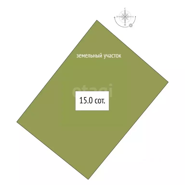 Участок в Алтай, Майминский район, с. Соузга Сосновый пер. (15.0 сот.) - Фото 2