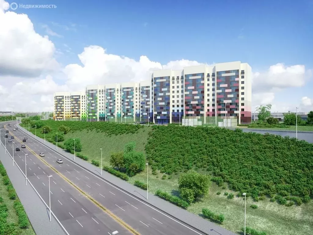 2-комнатная квартира: Казань, улица Аметьевская Магистраль, 8 (65.6 м) - Фото 1