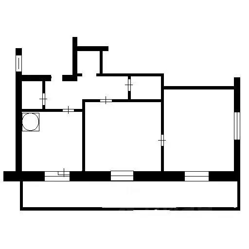 2-к кв. Иркутская область, Ангарск 6А мкр, 7 (50.3 м) - Фото 2