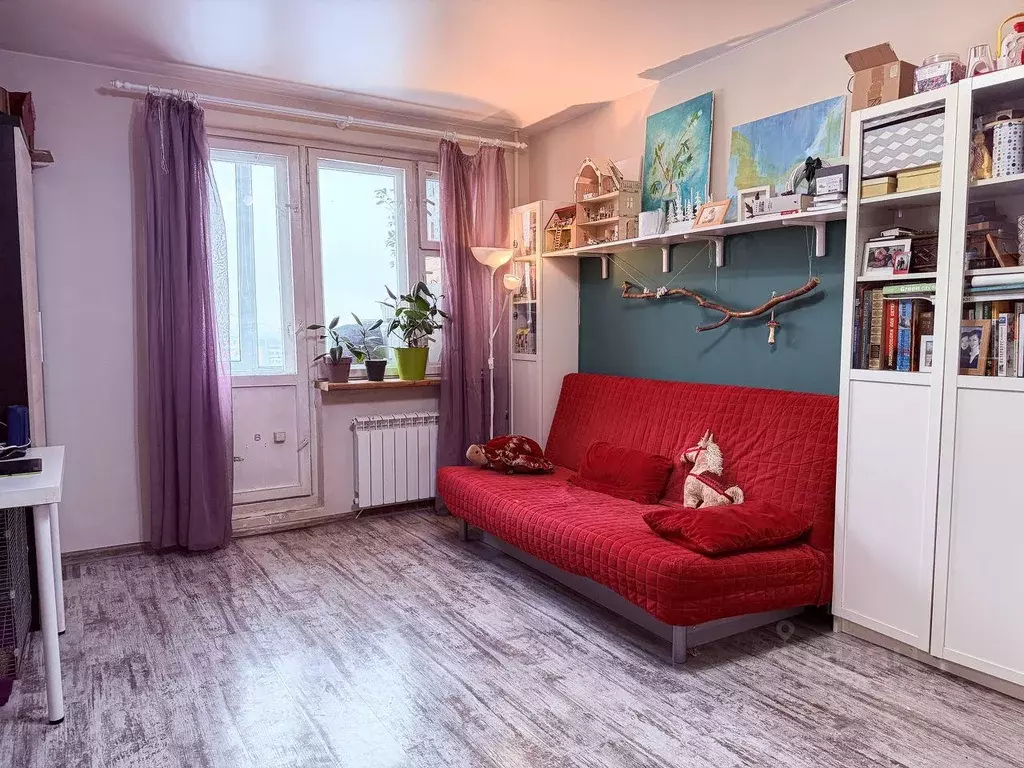 Квартира, 1 комната, 38.6 м - Фото 1