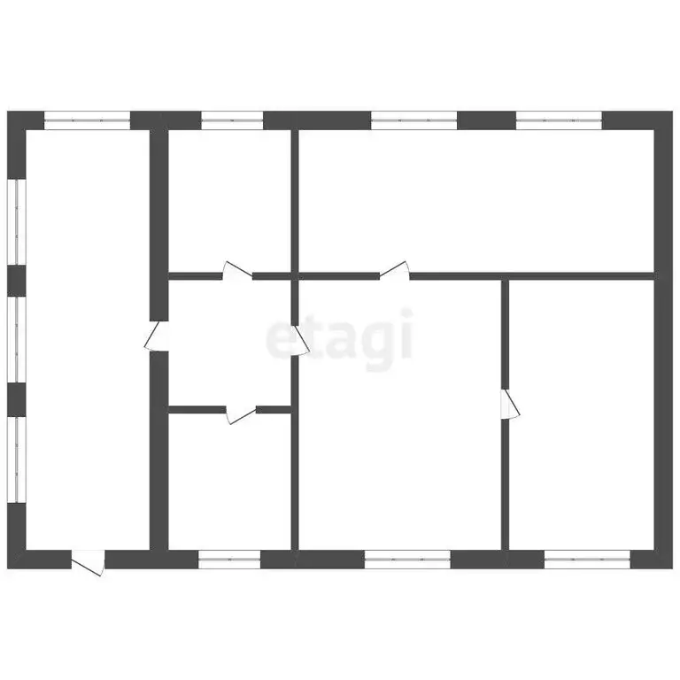 Дом в Новокузнецк, улица Зои Космодемьянской (42 м) - Фото 1