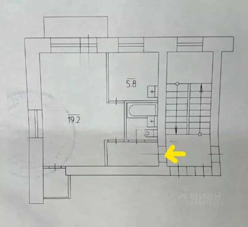 1-к кв. Пермский край, Пермь пос. Новые Ляды, ул. Островского, 83 ... - Фото 2