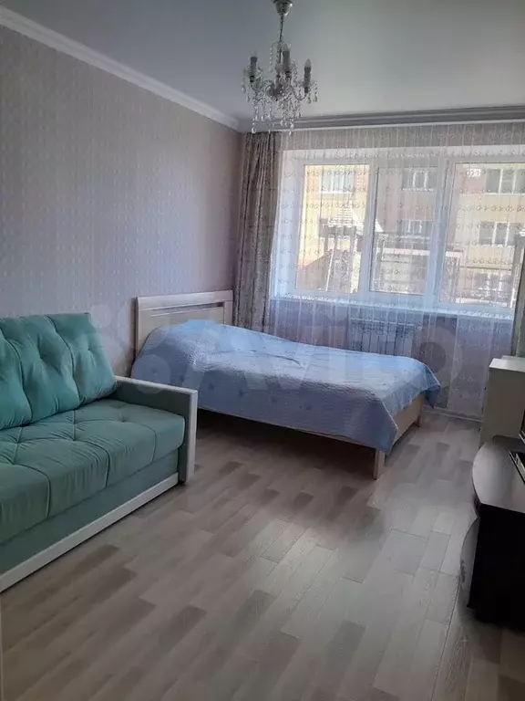 1-к. квартира, 41 м, 1/9 эт. - Фото 1