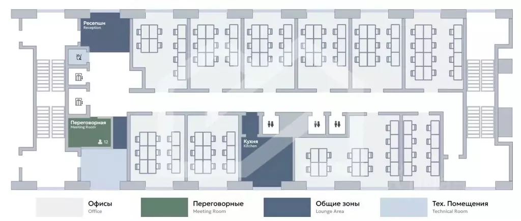 Помещение свободного назначения в Москва пер. Нижний Сусальный, 5с4 ... - Фото 2