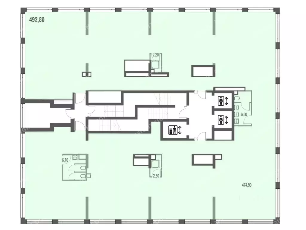 Офис в Москва Афи Парк Воронцовский жилой комплекс, 2 (493 м) - Фото 2
