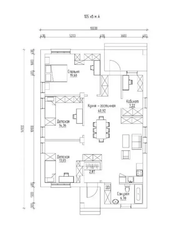 Дом в село Дрокино, ДНП Отрадное (155 м) - Фото 2