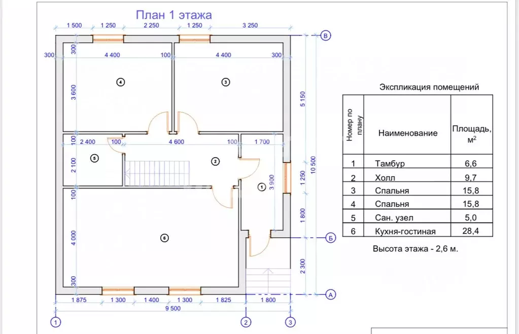 Коттедж в Нижегородская область, Бор ул. Николая Коломойца, 1 (165 м) - Фото 2