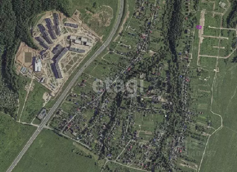 Участок в Калужская область, Калуга городской округ, д. Тинино ул. ... - Фото 2