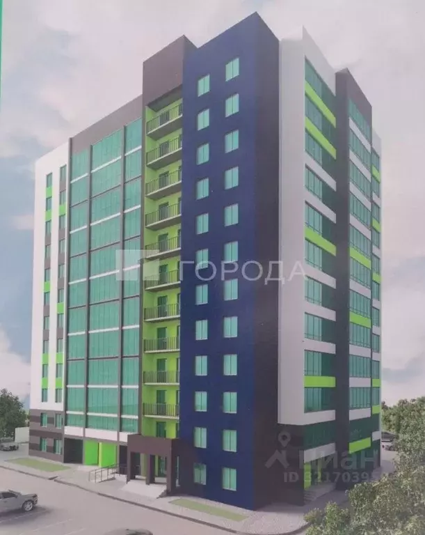 2-к кв. Алтайский край, Барнаул ул. Смирнова, 94А (43.7 м) - Фото 1