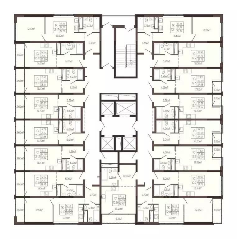 1-к кв. Крым, Евпатория просп. Ленина, 60 (38.06 м) - Фото 2
