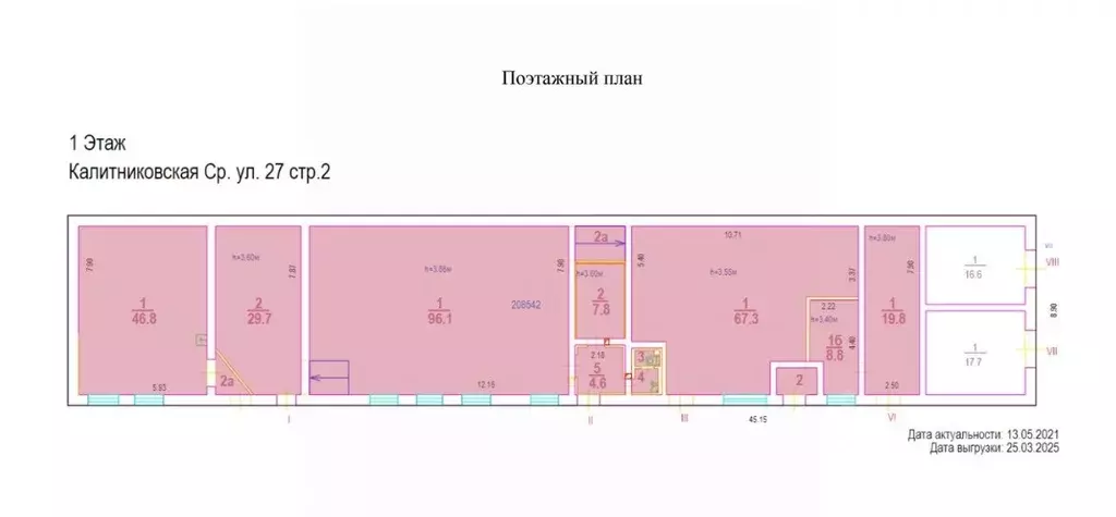 Помещение свободного назначения в Москва Средняя Калитниковская ул., ... - Фото 2