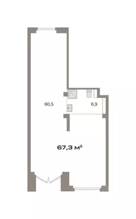 Помещение свободного назначения в Московская область, Ленинский ... - Фото 1