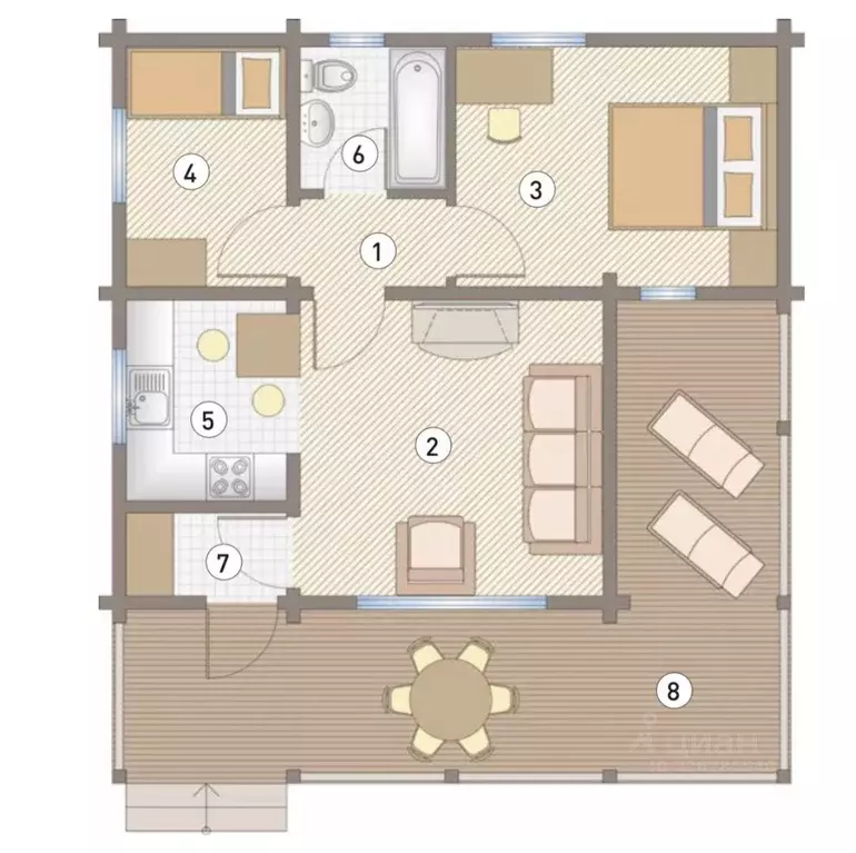 Коттедж в Московская область, Ступино городской округ, Кедровый парк ... - Фото 1