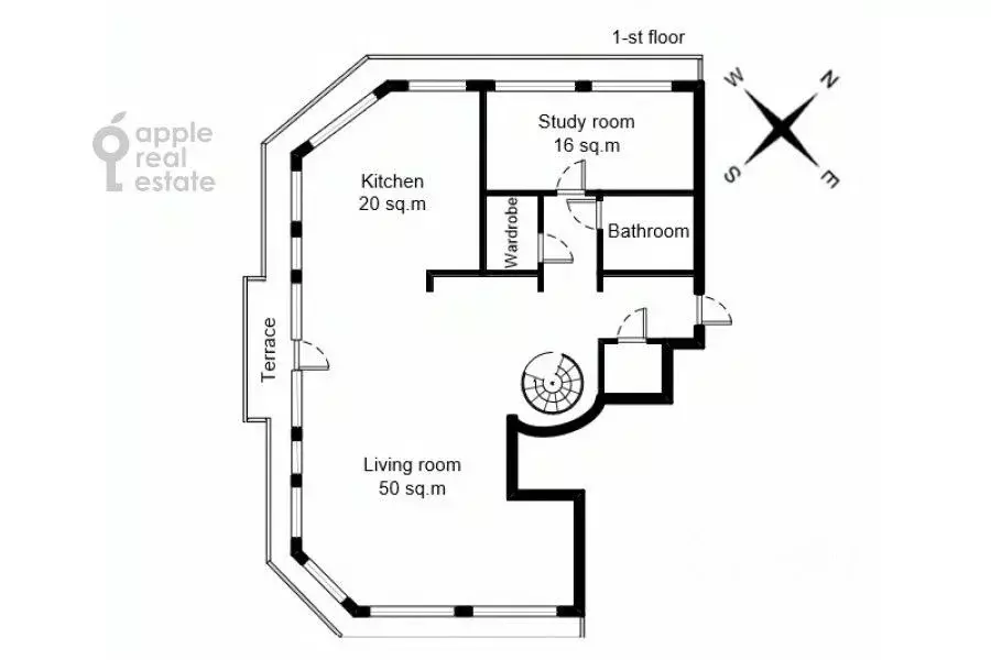 5-к кв. Москва Страстной бул., 10С1 (212.0 м) - Фото 1