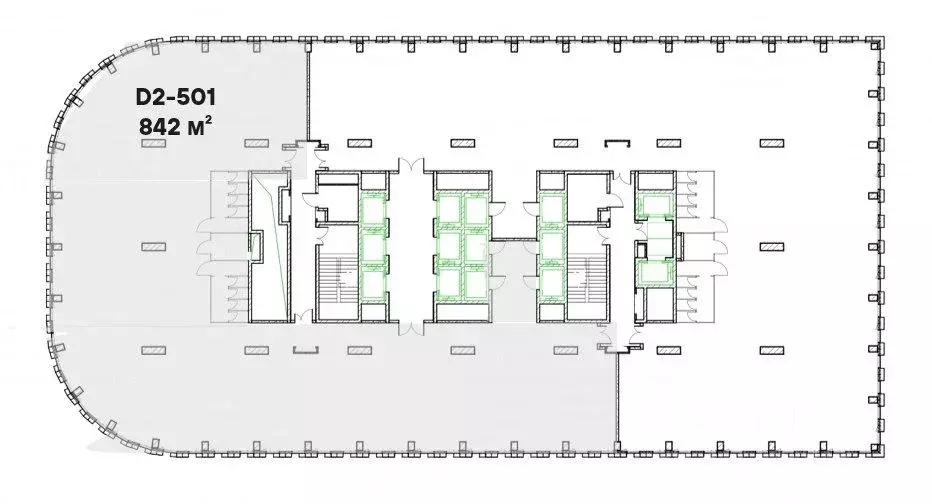 Офис в Москва Стоун Савеловская бк,  (842 м) - Фото 2