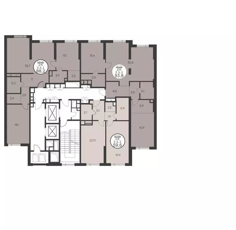 2-комнатная квартира: Москва, Крылатская улица, 33к1 (93.8 м) - Фото 1