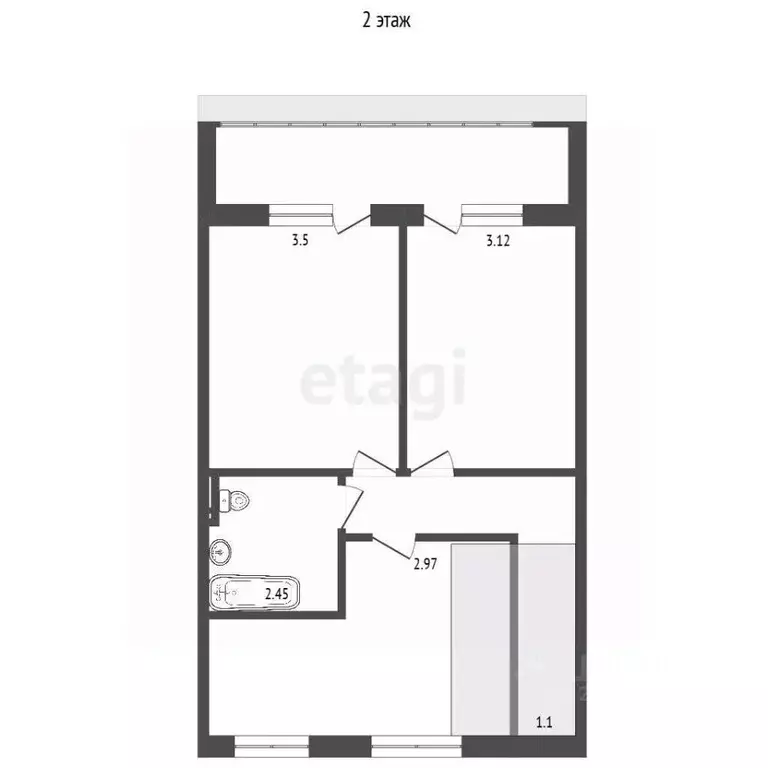 Таунхаус в Камчатский край, Елизовский муниципальный округ, пос. ... - Фото 2