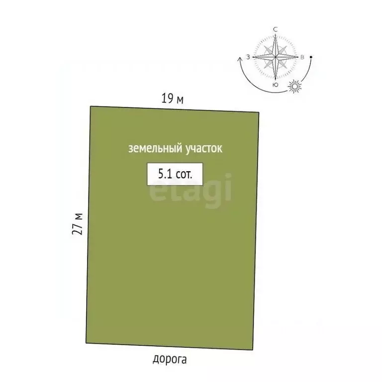 Участок в Ростовская область, Аксайский район, Большой Лог хут.  (5.1 ... - Фото 2