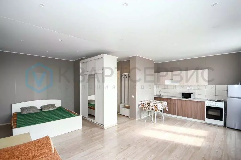 Студия Омская область, Омск ул. 4-я Любинская, 34Б (36.9 м) - Фото 1