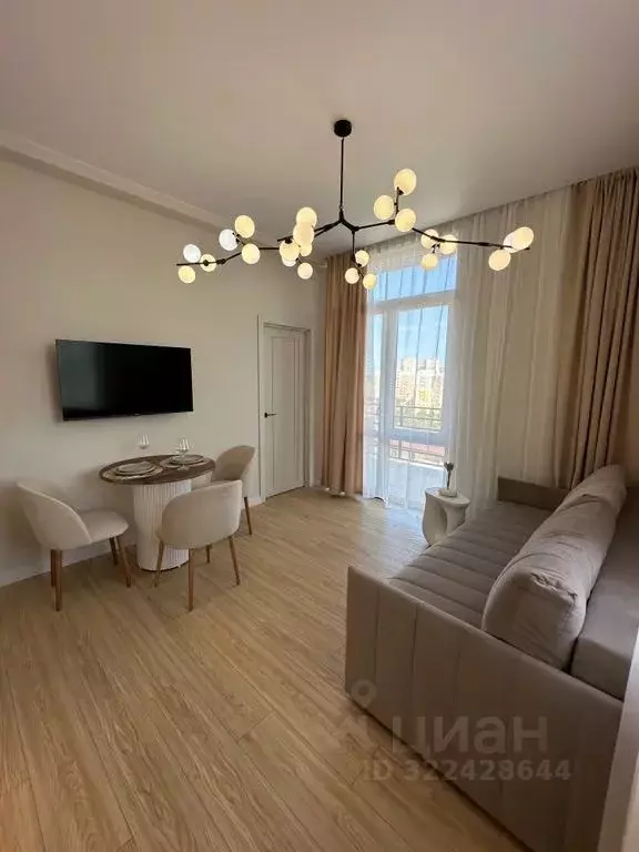 1-к кв. Краснодарский край, Сочи Адлер жилрайон, ул. Пархоменко, 15Ж/2 ... - Фото 1