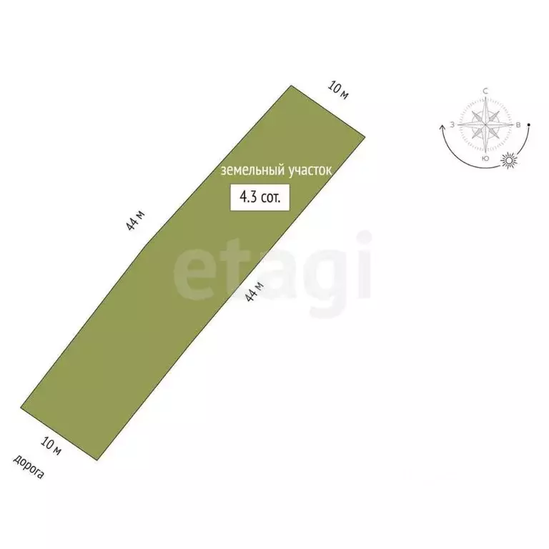 Участок в Башкортостан, Стерлитамак Пищевик СНТ,  (4.3 сот.) - Фото 1