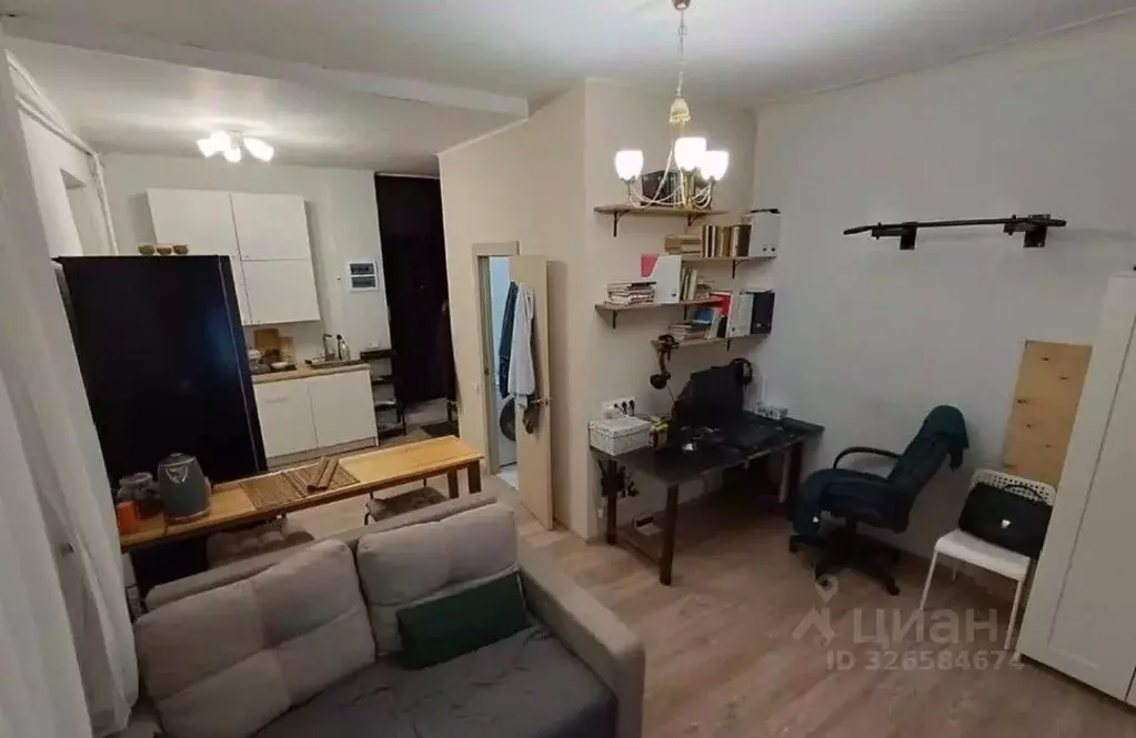 1-к кв. Томская область, Томск ул. Гагарина, 52 (35.0 м) - Фото 1