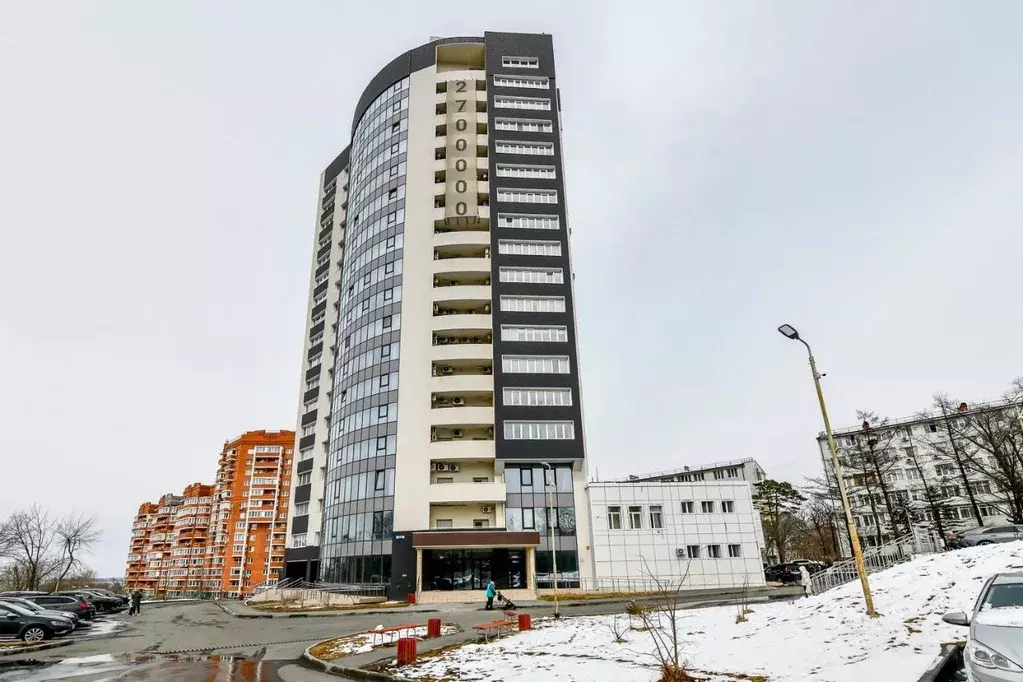 1-к кв. Приморский край, Владивосток Седанка мкр, ул. Глинки, 27с2 ... - Фото 0