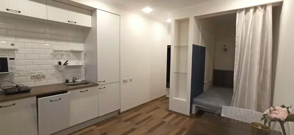 Студия Московская область, Химки Клязьма кв-л, проезд Набережный, 1к1 ... - Фото 1