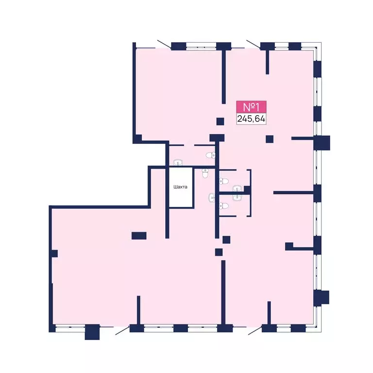 Помещение свободного назначения (245.64 м) - Фото 2