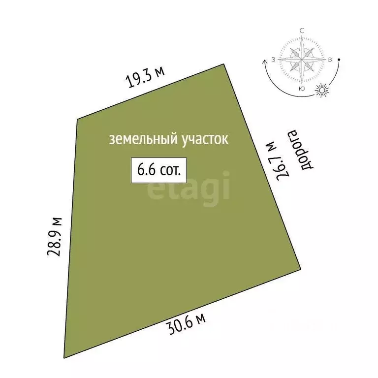 Участок в Крым, Симферопольский район, Николаевка пгт  (6.63 сот.) - Фото 2